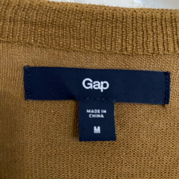 Vintage Gap Knit Open Cardigan Sweater Size M - Picture 3 of 8